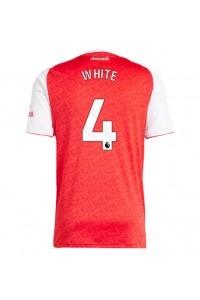 Arsenal Ben White #4 Jalkapallovaatteet Kotipaita 2025-26 Lyhythihainen
